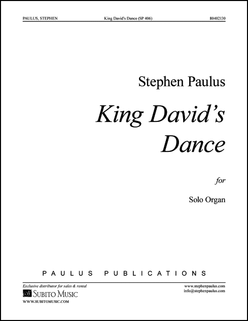 King David's Dance for Organ